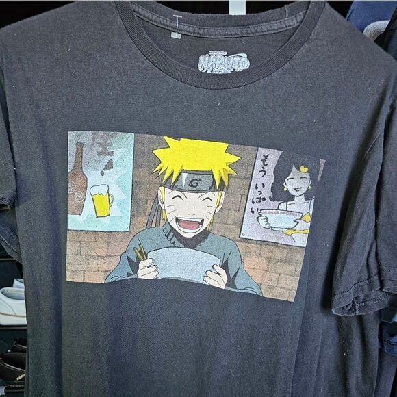 T-shirt men Gray size L Naruto. 113 - Picture 1 of 3